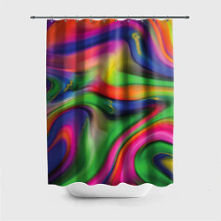 Шторка для душа Bright colors, цвет: 3D-принт