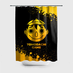 Шторка для ванной Tomodachi Game - gold gradient