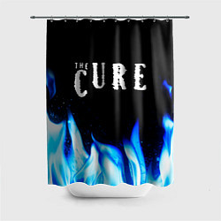 Шторка для ванной The Cure blue fire