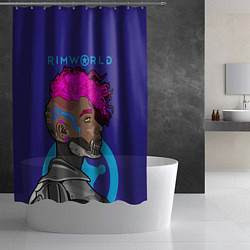Шторка для душа RimWorld персонаж, цвет: 3D-принт — фото 2