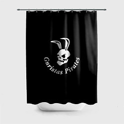 Шторка для ванной Guristas pirates black