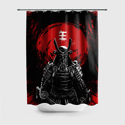Шторка для душа Bloody Samurai, цвет: 3D-принт