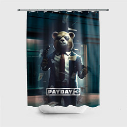 Шторка для ванной Payday 3 bear