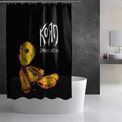 Шторка для душа Korn - issues, цвет: 3D-принт — фото 2