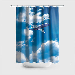 Шторка для ванной Боинг 737 max 9