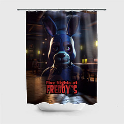 Шторка для душа Five Nights at Freddys Bonnie, цвет: 3D-принт