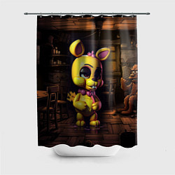 Шторка для душа Spring Bonnie Five Nights at Freddys, цвет: 3D-принт