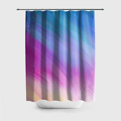 Шторка для душа Абстрактная текстура акварельного градиента, цвет: 3D-принт