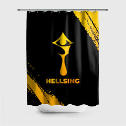 Шторка для ванной Hellsing - gold gradient