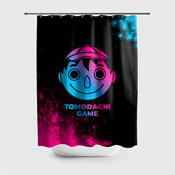 Шторка для ванной Tomodachi Game - neon gradient