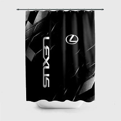Шторка для душа Lexus - minimalism, цвет: 3D-принт