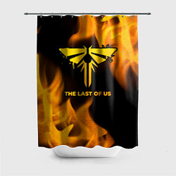 Шторка для душа The Last Of Us - gold gradient, цвет: 3D-принт
