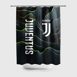 Шторка для ванной Juventus dark green logo