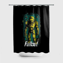 Шторка для ванной Fallout poster style