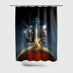 Шторка для ванной Starfield characters