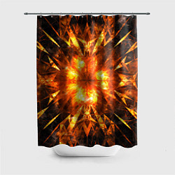 Шторка для ванной Fire abstract