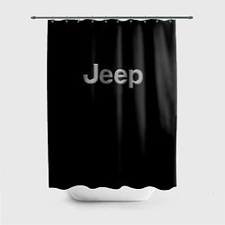 Шторка для ванной Jeep silver