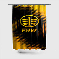 Шторка для ванной FAW - gold gradient