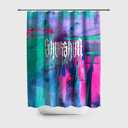 Шторка для душа Shurshun - tie-dye, цвет: 3D-принт