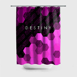 Шторка для душа Destiny pro gaming посередине, цвет: 3D-принт