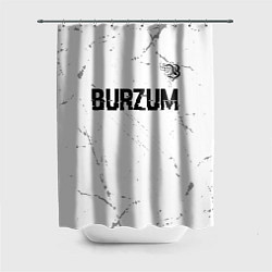 Шторка для ванной Burzum glitch на светлом фоне посередине