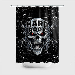 Шторка для ванной Hard rock - evil skull