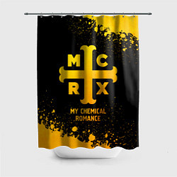 Шторка для ванной My Chemical Romance - gold gradient