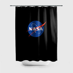 Шторка для ванной NASA logo space