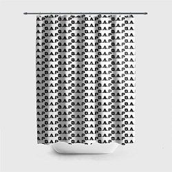 Шторка для ванной BAP kpop steel pattern