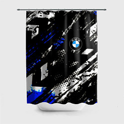 Шторка для ванной BMW stripes color auto sport