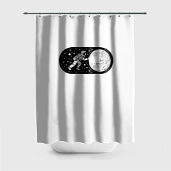 Шторка для ванной Space on