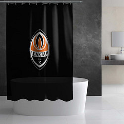 Шторка для душа Шахтар фк клуб, цвет: 3D-принт — фото 2