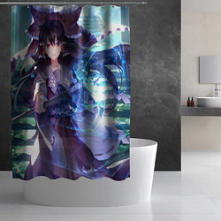 Шторка для душа Touhou Project Рейму magic, цвет: 3D-принт — фото 2