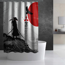 Шторка для душа Мечта самурая, цвет: 3D-принт — фото 2