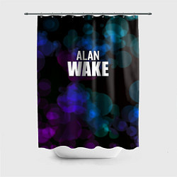 Шторка для ванной Alan wake текстура