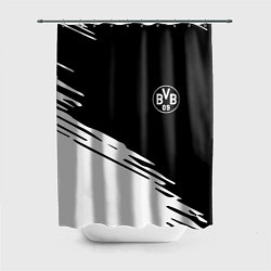 Шторка для душа Borussia текстура краски, цвет: 3D-принт