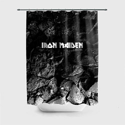 Шторка для ванной Iron Maiden black graphite