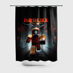 Шторка для ванной Lethal Company x Roblox