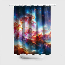 Шторка для ванной The cosmic nebula