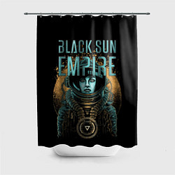 Шторка для душа Black sun empire - neurofunk, цвет: 3D-принт