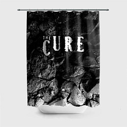 Шторка для ванной The Cure black graphite