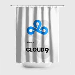 Шторка для ванной Cloud9 - esports white