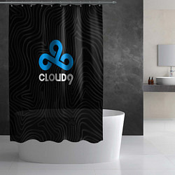 Шторка для душа Cloud9 hi-tech, цвет: 3D-принт — фото 2