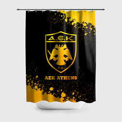 Шторка для ванной AEK Athens - gold gradient