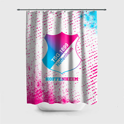 Шторка для ванной Hoffenheim neon gradient style