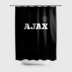 Шторка для ванной Ajax sport на темном фоне посередине