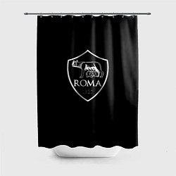 Шторка для ванной Roma sport fc club