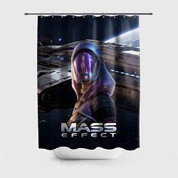 Шторка для душа Mass Effect ТалиЗора, цвет: 3D-принт