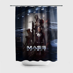 Шторка для ванной Mass Effect game