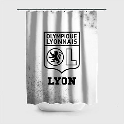 Шторка для ванной Lyon sport на светлом фоне